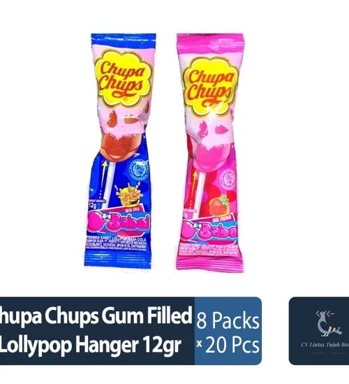 Confectionary Chupa Chups Gum Filled Lollypop Hanger 12gr 1 ~item/2022/4/26/chupa_chups_gum_filled_lollypop_hanger_12gr