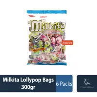 Milkita Assorted Milk Lollypop Bag 300gr