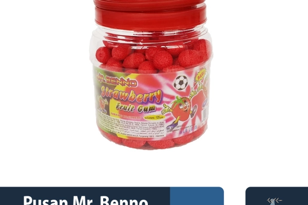 Confectionary Pusan Mr. Benno Strawberry Gum 1 ~item/2022/4/29/pusan_mr_benno_strawberry_gum