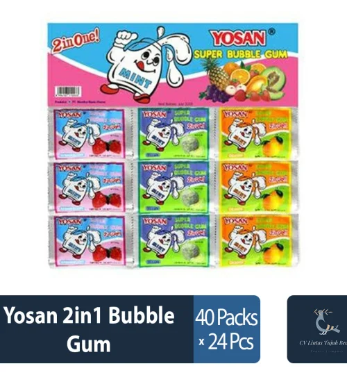 Confectionary Yosan 2in1 Bubble Gum 1 ~item/2022/4/29/yosan_2in1_bubble_gum