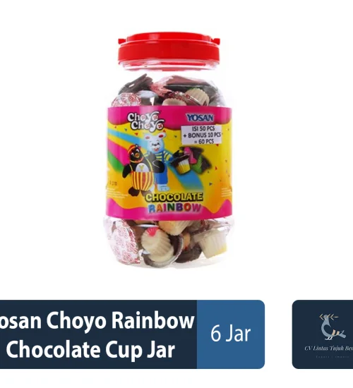 Confectionary Yosan Choyo Rainbow Chocolate Cup Jar 1 ~item/2022/4/29/yosan_choyo_rainbow_chocolate_cup_jar