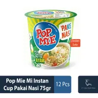 Pop Mie Mi Instan Cup Pakai Nasi 75gr