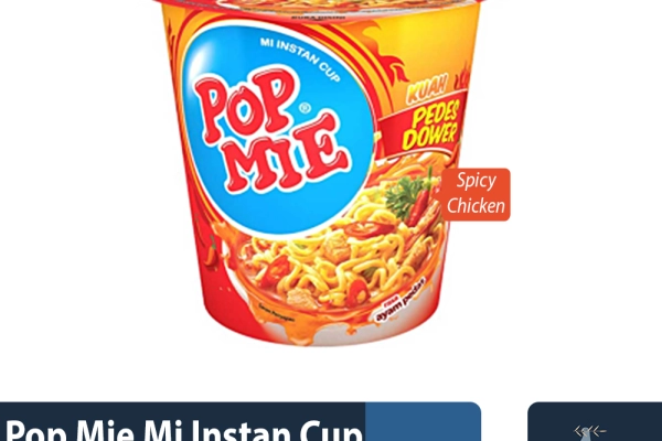 Food and Beverages Pop Mie Mi Instan Cup Pedes Dower 75gr 1 ~item/2022/4/8/pop_mie_mi_instan_cup_pedes_dower_75gr_spicy_chicken