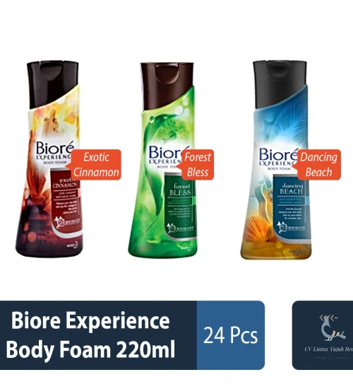 Toiletries Biore Experience Body Foam 220ml 1 ~item/2022/5/21/biore_experience_body_foam_220ml