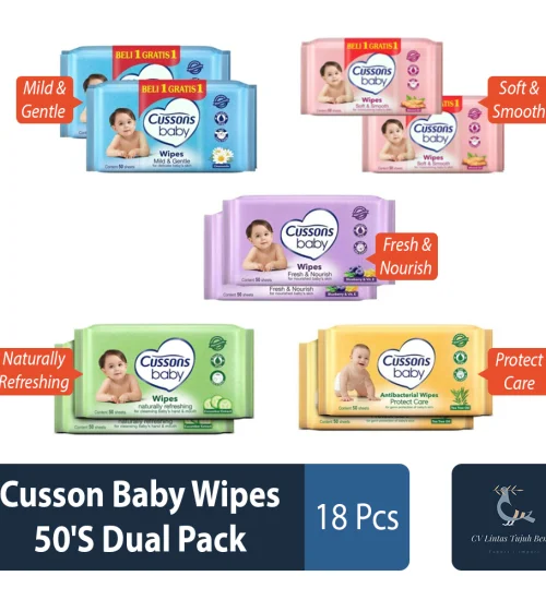 Toiletries Cusson Baby Wipes 50
