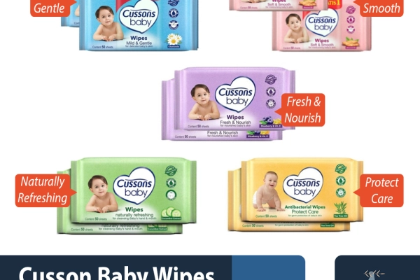 Toiletries Cusson Baby Wipes 50