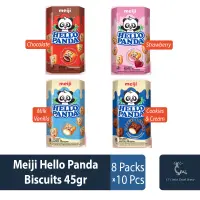 Meiji Hello Panda Biscuits 45gr