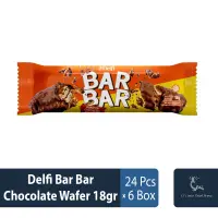 Delfi Bar Bar Chocolate Wafer 18gr