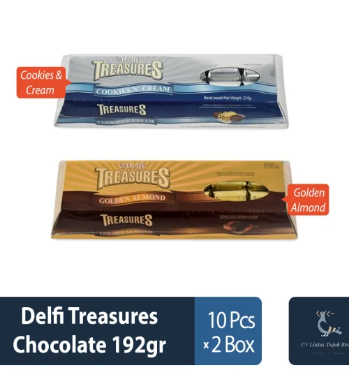 Confectionary Delfi Treasures Chocolate 192gr 1 ~item/2022/6/18/delfi_treasures_chocolate_192gr
