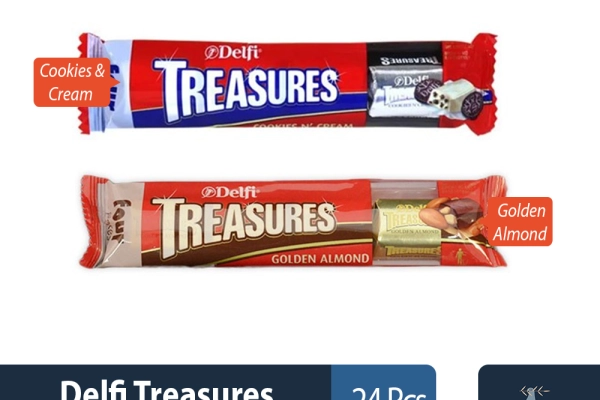 Confectionary Delfi Treasures Chocolate 36gr 1 ~item/2022/6/18/delfi_treasures_chocolate_36gr