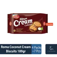 Roma Coconut Cream Biscuits 189gr