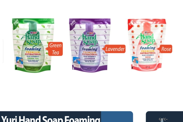 Household Yuri Hand Soap Foaming Premium Refill 375ml 1 ~item/2022/7/18/yuri_hand_soap_foaming_premium_refill_375ml_2