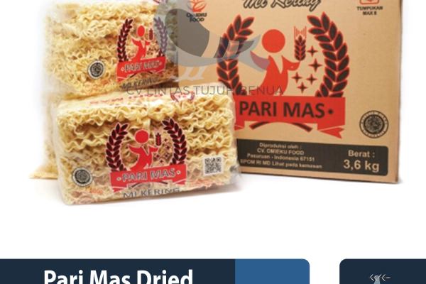 Instant Food & Seasoning Pari Mas Dried Noodle 600gr 1 ~item/2022/8/1/pari_mas_dried_noodle_600gr