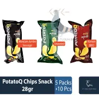 PotatoQ Chips Snack 28gr