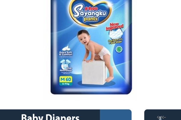 Toiletries Baby Diapers Sayangku Pants 4 ~item/2022/8/24/baby_diapers_sayangku_pants_m_60