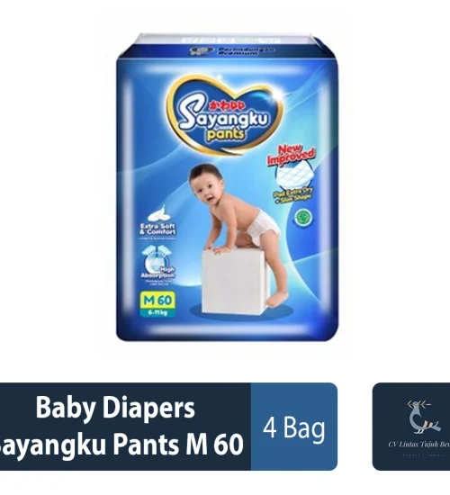 Toiletries Baby Diapers Sayangku Pants 4 ~item/2022/8/24/baby_diapers_sayangku_pants_m_60