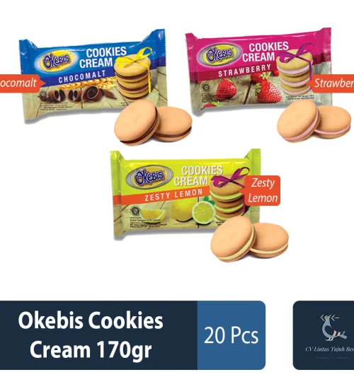 Food and Beverages Okebis Cookies Cream 170gr 1 ~item/2022/8/24/okebis_cookies_cream_170gr