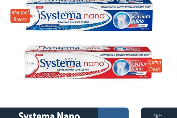 Toiletries Systema Nano Toothpaste 3 ~item/2022/8/25/systema_nano_toothpaste_120gr
