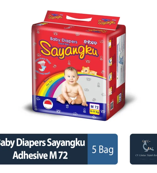 Toiletries Baby Diapers Sayangku Adhesive  2 ~item/2022/8/26/baby_diapers_sayangku_adhesive_m_72