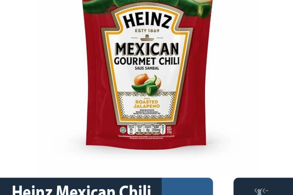 Instant Food & Seasoning Heinz Pouch Ketchup and Sauce 2 ~item/2022/8/26/heinz_mexican_chili_sauce_pouch_125gr