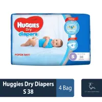 Huggies Dry Diapers S 38