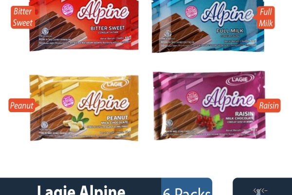 Confectionary Lagie Alpine Chocolate Bar 60gr 1 ~item/2022/8/29/lagie_alpine_chocolate_bar_60gr