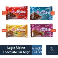 Lagie Alpine Chocolate Bar 60gr