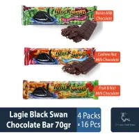 Lagie Black Swan Chocolate Bar 70gr