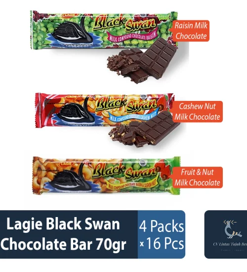 Confectionary Lagie Black Swan Chocolate Bar 70gr 1 ~item/2022/8/29/lagie_black_swan_chocolate_bar_70gr