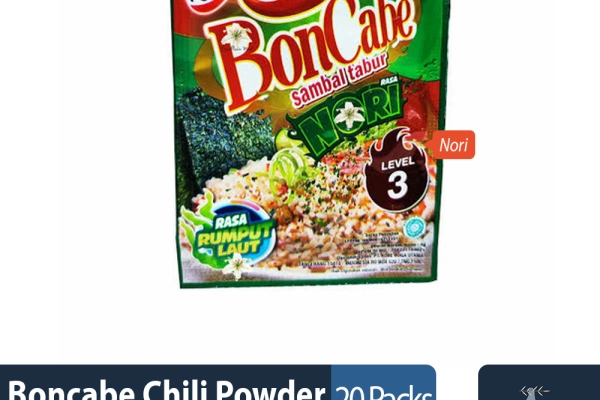 Instant Food & Seasoning Boncabe Chili Powder 4gr (Level 3) 1 ~item/2022/8/9/boncabe_chili_powder_4gr_level_3_nori