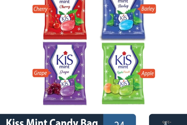 Confectionary Kiss Mint Candy Bag 125gr 1 ~item/2022/9/17/kiss_mint_candy_bag_125gr