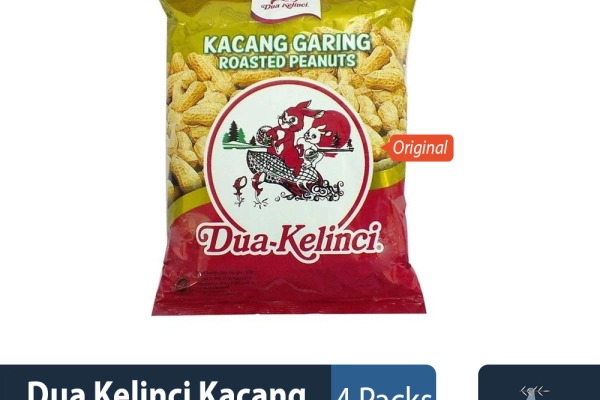 Food and Beverages Dua Kelinci Roasted Peanuts 150gr 1 ~item/2023/1/19/dua_kelinci_kacang_kulit_150gr