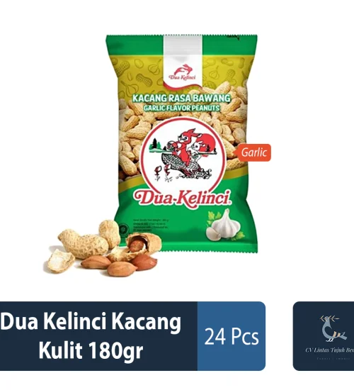 Food and Beverages Dua Kelinci Peanuts 180gr 1 ~item/2023/1/19/dua_kelinci_kacang_kulit_180gr_garlic