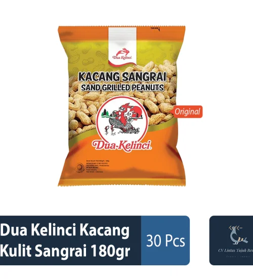 Food and Beverages Dua Kelinci Sand Grilled Peanuts 180gr 1 ~item/2023/1/19/dua_kelinci_kacang_kulit_sangrai_180gr