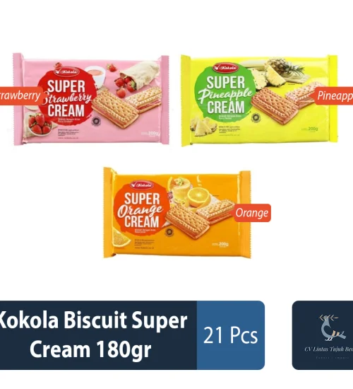 Food and Beverages Kokola Biscuit Super Cream 180gr 1 ~item/2023/1/25/kokola_biscuit_super_cream_180gr