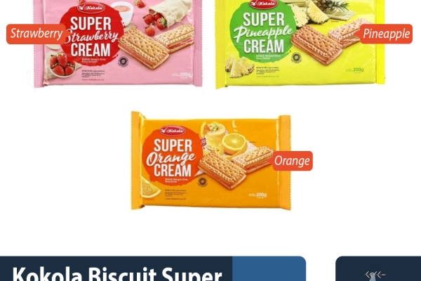 Food and Beverages Kokola Biscuit Super Cream 180gr 1 ~item/2023/1/25/kokola_biscuit_super_cream_180gr