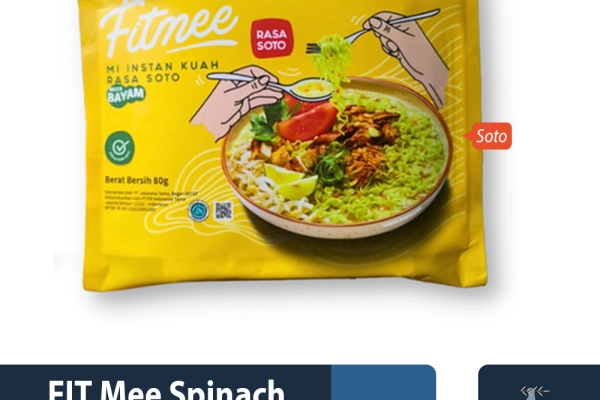 Instant Food & Seasoning FIT Mee Spinach Noodle Soup 80gr  1 ~item/2023/7/22/fit_mee_spinach_noodle_soup_80gr