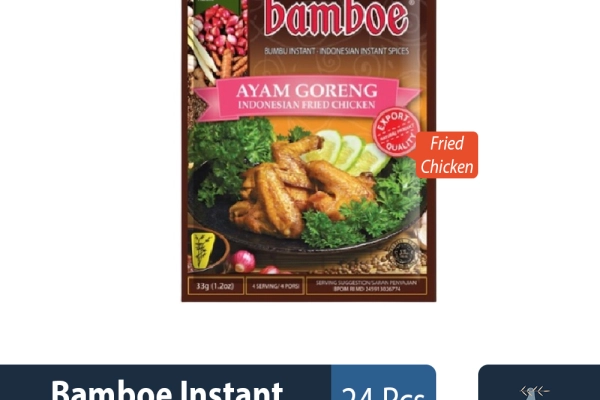 Instant Food & Seasoning Bamboe Instant Spices 33gr 1 ~item/2023/7/24/bamboe_instant_spices_33gr_fried_chicken