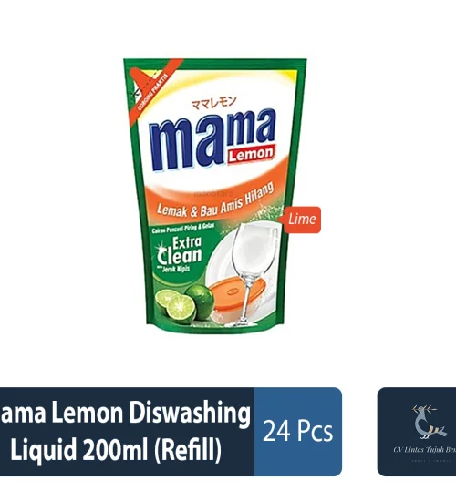 Toiletries Mama Lemon Diswashing Liquid 200ml (Refill) 1 ~item/2023/7/31/mama_lemon_diswashing_liquid_200ml_refill