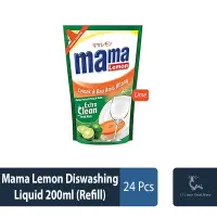 Mama Lemon Diswashing Liquid 200ml Refill