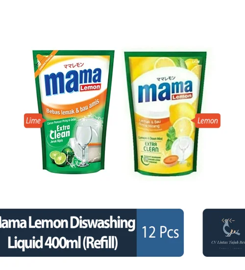Toiletries Mama Lemon Diswashing Liquid 400ml (Refill) 1 ~item/2023/7/31/mama_lemon_diswashing_liquid_400ml_refill