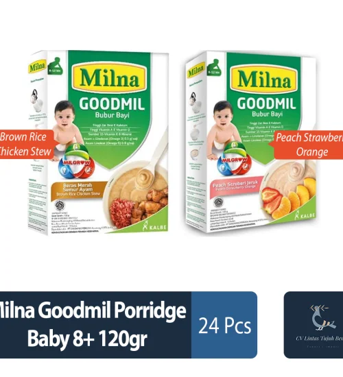 Food and Beverages Milna Goodmil Porridge Baby 8+ 120gr 1 ~item/2023/7/31/milna_goodmil_porridge_baby_8_120gr