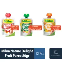 Milna Nature Delight Fruit Puree 80gr
