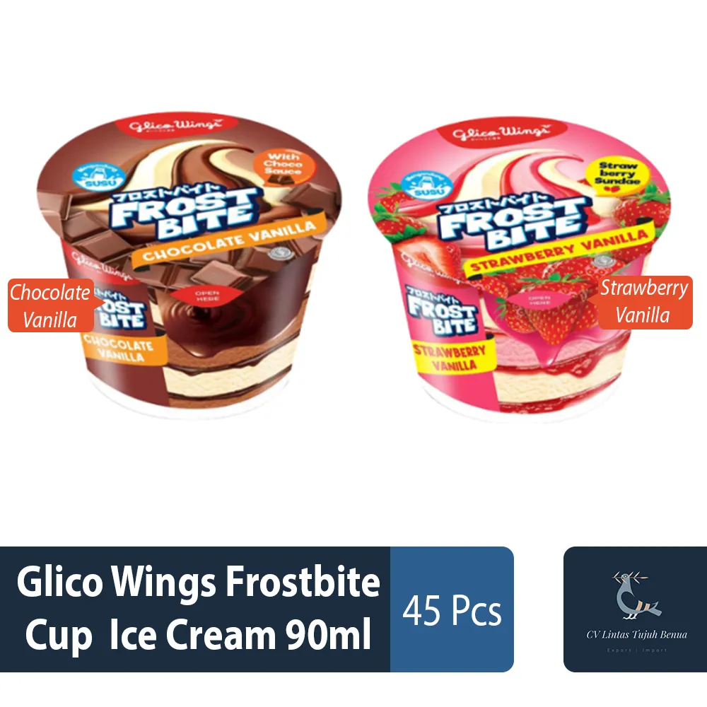 Glico Wings Frostbite Cup Ice Cream 90ml Food and Beverages CV