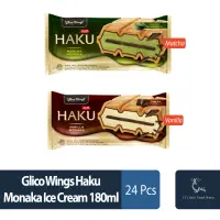 Glico Wings Haku Monaka Ice Cream 180ml