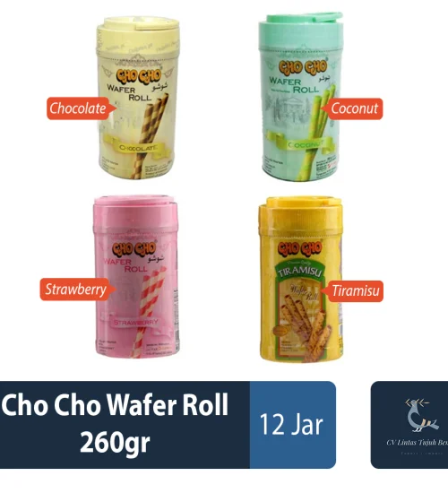 Food and Beverages Cho Cho Wafer Roll 260gr 1 ~item/2023/8/26/cho_cho_wafer_roll_260gr