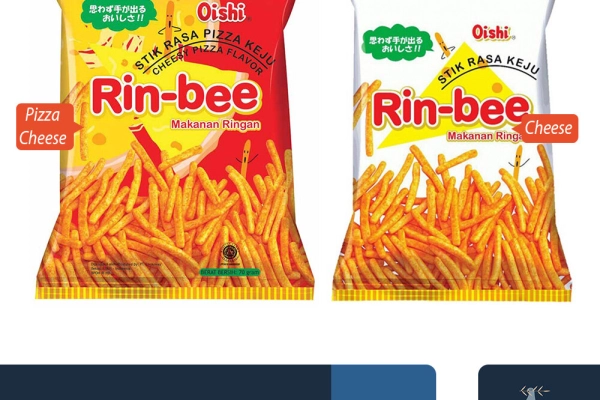 Food and Beverages Oishi Rin Bee  60gr 1 ~item/2023/8/26/oishi_rin_bee_60gr