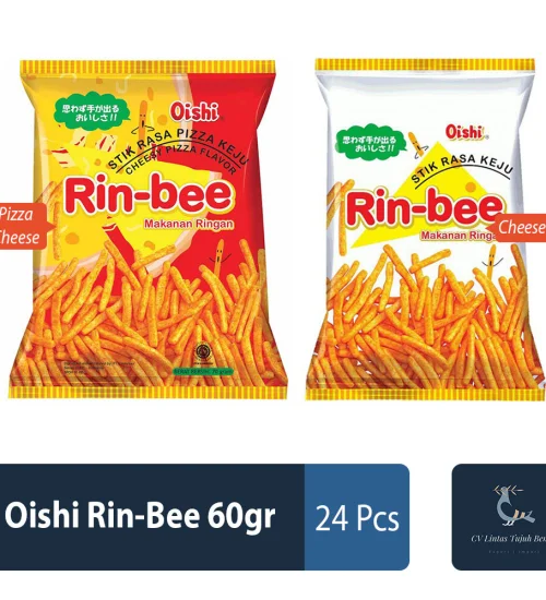 Food and Beverages Oishi Rin Bee  60gr 1 ~item/2023/8/26/oishi_rin_bee_60gr