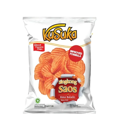 Food and Beverages Kusuka Cassava Chips 60gr 1 ~item/2023/8/5/kusuka_160gr_waif