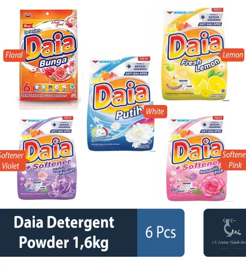 Toiletries Daia Detergent Powder 1,6kg  1 ~item/2023/9/1/daia_detergent_powder_16kg